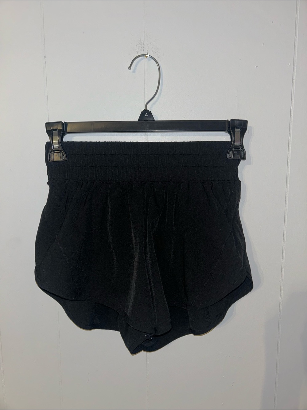 Black Women's High-Waist Shorts lulu